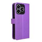 For ZTE Blade V60 / Axon 60 4G Diamond Texture Leather Phone Case(Purple) - 3