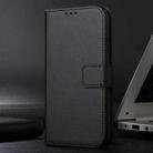 For ZTE Blade A75 4G Diamond Texture Leather Phone Case(Black) - 2