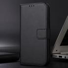 For ZTE Blade V60 Design Diamond Texture Leather Phone Case(Black) - 2