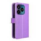 For ZTE Blade V60 Design Diamond Texture Leather Phone Case(Purple) - 3