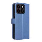 For ZTE Blade A35 Diamond Texture Leather Phone Case(Blue) - 3