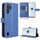 For ZTE nubia Red Magic 10 Pro / 10 Pro+ Diamond Texture Leather Phone Case(Blue) - 1