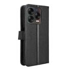 For ZTE Blade V70 Design 4G Diamond Texture Leather Phone Case(Black) - 3