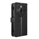 For ZTE nubia Focus Pro 5G Diamond Texture Leather Phone Case(Black) - 3