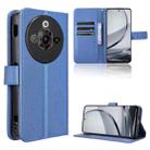 For ZTE nubia Focus Pro 5G Diamond Texture Leather Phone Case(Blue) - 1