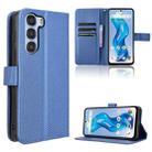 For ZTE nubia S 5G A403ZT Diamond Texture Leather Phone Case(Blue) - 1