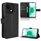 For ZTE Blade A35e Z2466 Diamond Texture Leather Phone Case(Black) - 1
