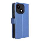For ZTE Blade A35e Z2466 Diamond Texture Leather Phone Case(Blue) - 3
