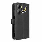 For ZTE nubia Neo 3 5G Diamond Texture Leather Phone Case(Black) - 3