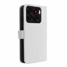 For ZTE Blade A56 4G Diamond Texture Leather Phone Case(White) - 3