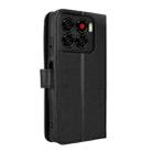For ZTE Blade A56 4G Diamond Texture Leather Phone Case(Black) - 3