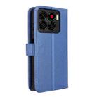 For ZTE Blade A56 4G Diamond Texture Leather Phone Case(Blue) - 3