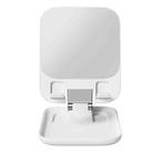 Baseus SeaShell BS-HP009 Foldable Desktop Tablet Phone Holder(White) - 1