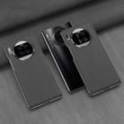 For Huawei Mate 30 5G GKK Electroplating Leather Surface Phone Case(Carbon Fiber) - 1