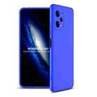 For Xiaomi Redmi Note 12 5G Global GKK Three Stage Splicing Full Coverage PC Phone Case(Blue) - 1