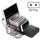 WLX-815P 180W 15 Ports USB Fast Charging Dock Smart Charger with Holder, EU Plug - 1