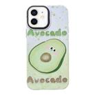 For iPhone 11 2 in 1 PC + TPU Shockproof Phone Case(Avocado) - 1