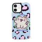 For iPhone 12 2 in 1 PC + TPU Shockproof Phone Case(Kitty) - 1