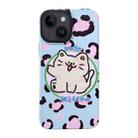 For iPhone 13 2 in 1 PC + TPU Shockproof Phone Case(Kitty) - 1