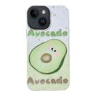 For iPhone 14 2 in 1 PC + TPU Shockproof Phone Case(Avocado) - 1