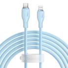 Baseus Pudding Series 20W Type-C to 8 Pin Fast Charging Data Cable, Length:2m(Blue) - 1