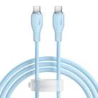 Baseus Pudding Series 100W Type-C to Type-C Fast Charging Data Cable, Length:1.2m(Blue) - 1