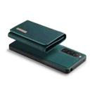 For Sony Xperia 10 V DG.MING M1 Series 3-Fold Multi Card Wallet + Magnetic Phone Case(Green) - 6