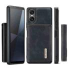 For Sony Xperia 10 VI DG.MING M1 Series 3-Fold Multi Card Wallet + Magnetic Phone Case(Black) - 2