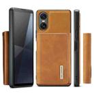 For Sony Xperia 10 VI DG.MING M1 Series 3-Fold Multi Card Wallet + Magnetic Phone Case(Brown) - 2