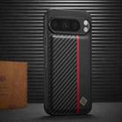 For Google Pixel 9 / 9 Pro LC.IMEEKE 3 in 1 Carbon Fiber Texture Shockproof Phone Case(Black) - 2