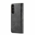 For Sony Xperia 1 VI DG.MING Crazy Horse Texture Detachable Magnetic Leather Phone Case(Grey) - 3