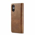 For Sony Xperia 10 VI DG.MING Crazy Horse Texture Detachable Magnetic Leather Phone Case(Brown) - 3