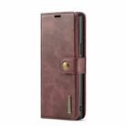 For Sony Xperia 10 VI DG.MING Crazy Horse Texture Detachable Magnetic Leather Phone Case(Red) - 2