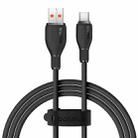 Baseus Pudding Series 100W USB to Type-C Fast Charging Data Cable, Length:1.2m(Black) - 1