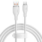 Baseus Pudding Series 100W USB to Type-C Fast Charging Data Cable, Length:1.2m(White) - 1