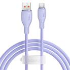 Baseus Pudding Series 100W USB to Type-C Fast Charging Data Cable, Length:1.2m(Purple) - 1