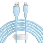Baseus Pudding Series 100W USB to Type-C Fast Charging Data Cable, Length:2m(Blue) - 1