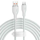 Baseus Pudding Series 100W USB to Type-C Fast Charging Data Cable, Length:2m(White) - 1