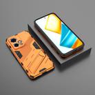 For Honor 90 GT 5G Punk Armor 2 in 1 PC + TPU Phone Case with Holder(Orange) - 2