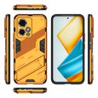 For Honor 90 GT 5G Punk Armor 2 in 1 PC + TPU Phone Case with Holder(Orange) - 3