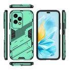 For Honor 200 Lite 5G Global Punk Armor 2 in 1 PC + TPU Phone Case with Holder(Green) - 3