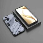 For Honor 200 Punk Armor 2 in 1 PC + TPU Phone Case with Holder(Grey) - 2