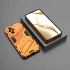 For Honor 200 Punk Armor 2 in 1 PC + TPU Phone Case with Holder(Orange) - 2