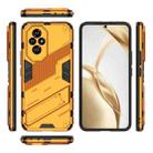 For Honor 200 Punk Armor 2 in 1 PC + TPU Phone Case with Holder(Orange) - 3