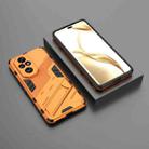 For Honor 200 Pro Punk Armor 2 in 1 PC + TPU Phone Case with Holder(Orange) - 2