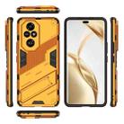 For Honor 200 Pro Punk Armor 2 in 1 PC + TPU Phone Case with Holder(Orange) - 3