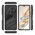 For Honor X60 Pro 5G Punk Armor 2 in 1 PC + TPU Phone Case with Holder(Black) - 3