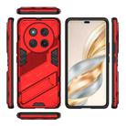 For Honor X60 Pro 5G Punk Armor 2 in 1 PC + TPU Phone Case with Holder(Red) - 3