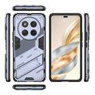 For Honor X60 Pro 5G Punk Armor 2 in 1 PC + TPU Phone Case with Holder(Grey) - 3