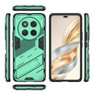 For Honor X60 Pro 5G Punk Armor 2 in 1 PC + TPU Phone Case with Holder(Green) - 3